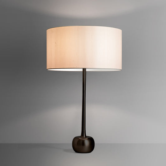 Modern Cordless Linen Table Lamp