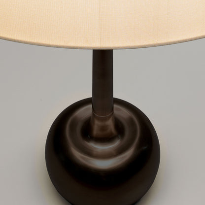 Modern Cordless Linen Table Lamp