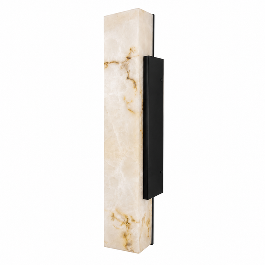 Outdoor Faux Marble Strip Wall Sconce