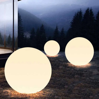 Sphere LED Outdoor Floor Lamp