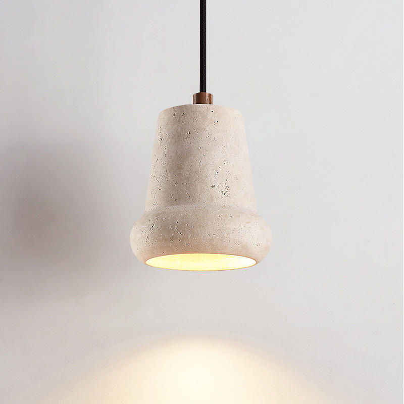 Travertine Stone LED Pendant Light