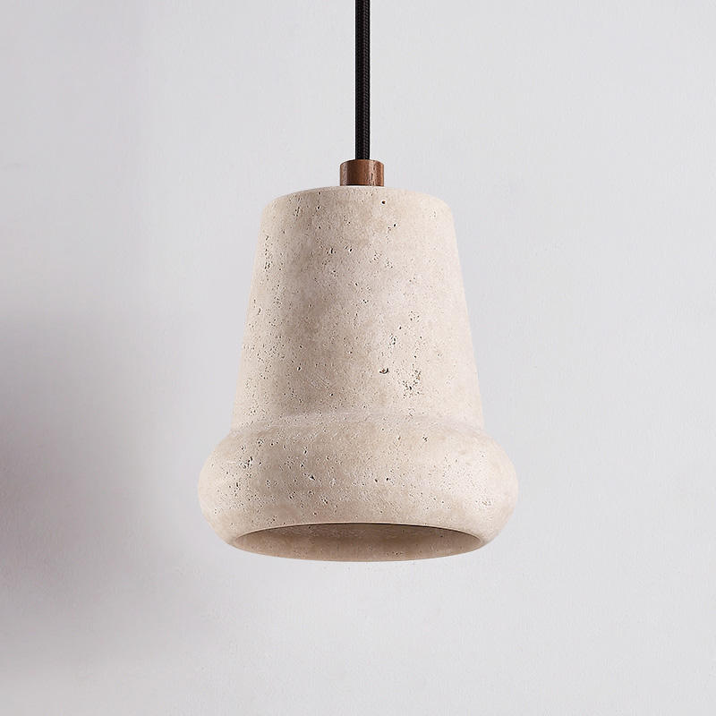 Travertine Stone LED Pendant Light