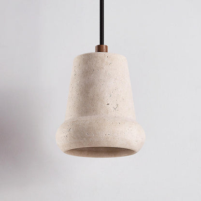 Travertine Stone LED Pendant Light