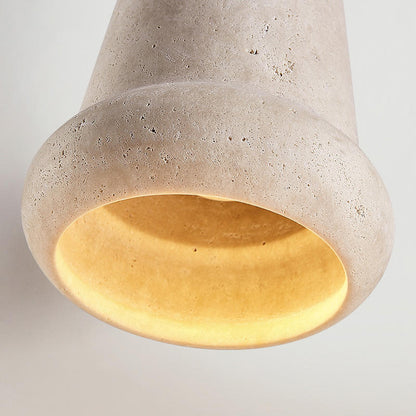 Travertine Stone LED Pendant Light